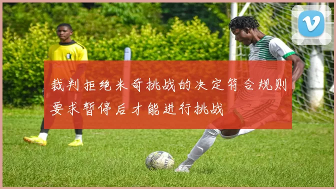 裁判拒绝米奇挑战的决定符合规则要求暂停后才能进行挑战